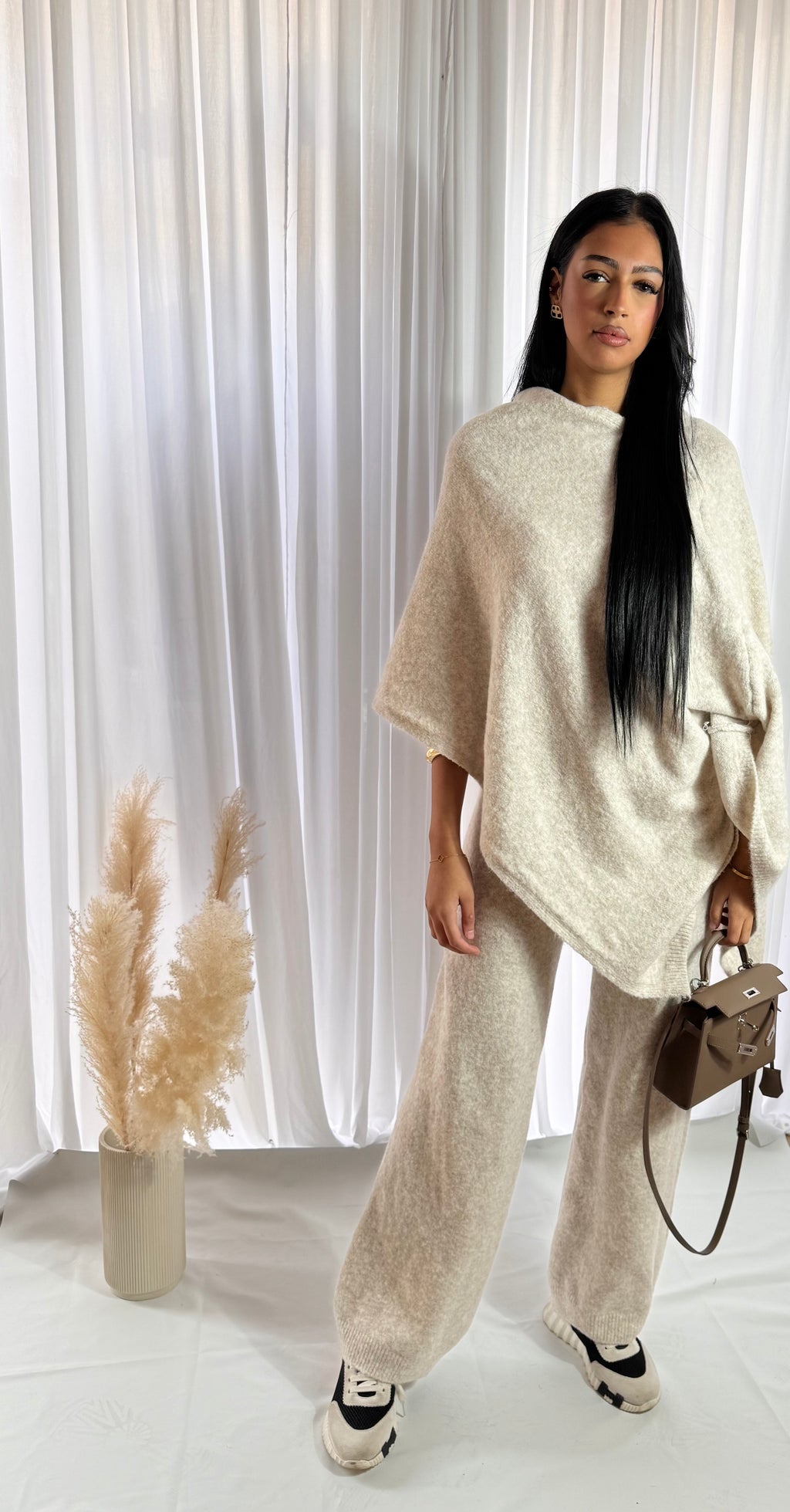 Ensemble poncho Beige