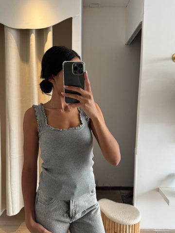 Haut lili Gris