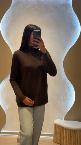Pull marron