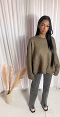Pull Liya Taupe