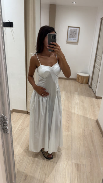 Robe [Blanche ] avec ficelle