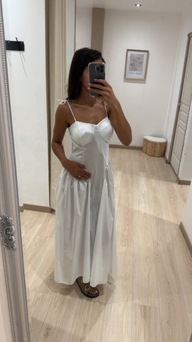 Robe [Blanche ] avec ficelle