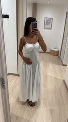 Robe [Blanche ] avec ficelle