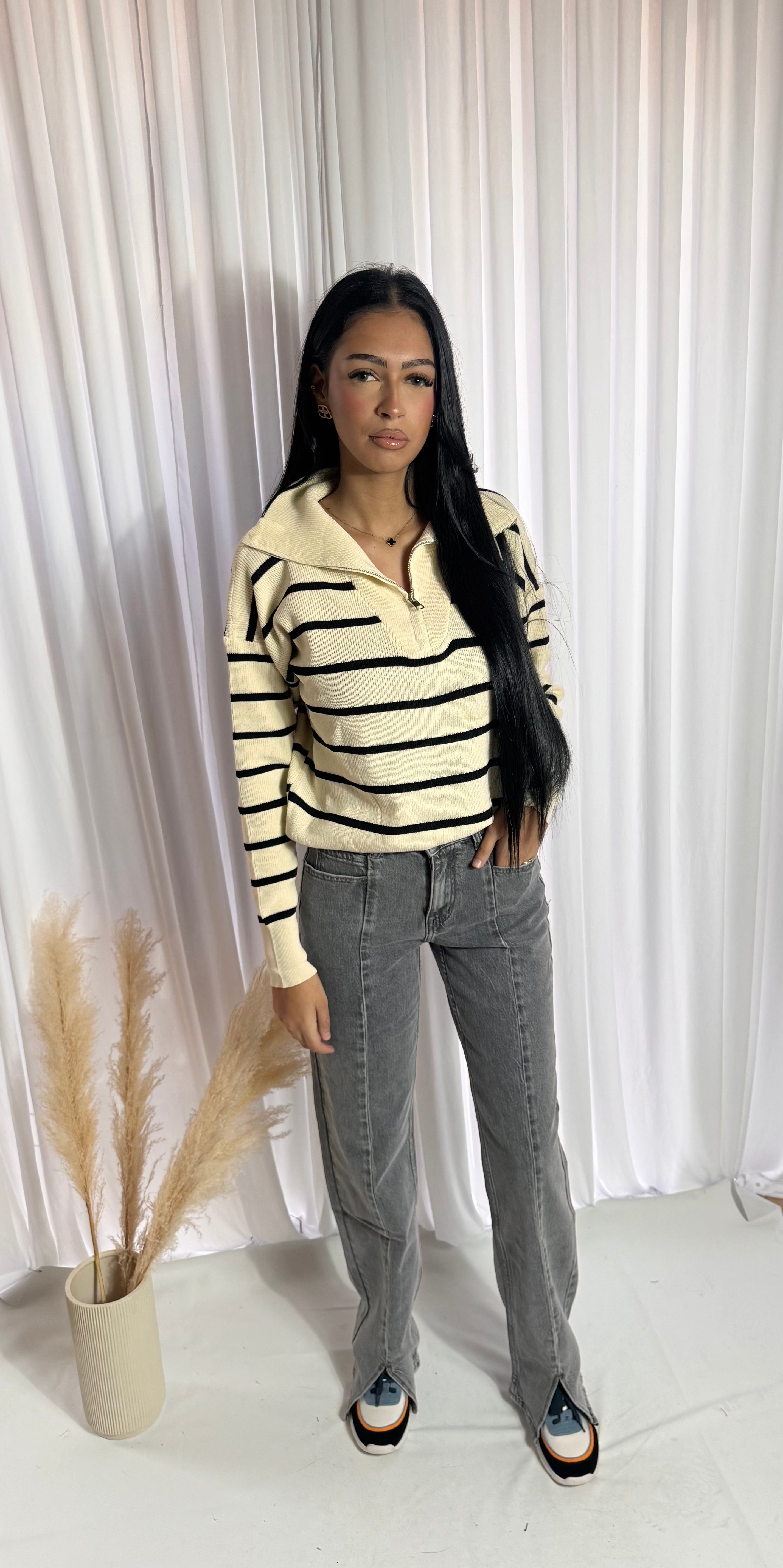 Haut Anna blanc cassé