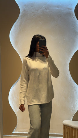 Pull blanc