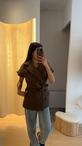 Veste Wave Marron