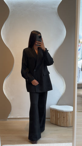 Ensemble blazer chic Noir