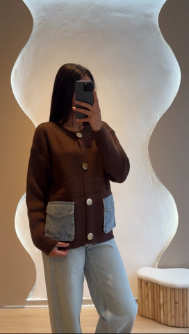 Pull Célina Marron