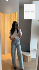 Jean Baggy Taille Haute