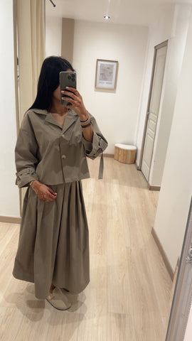 Ensemble Trench-Jupe [taupe]